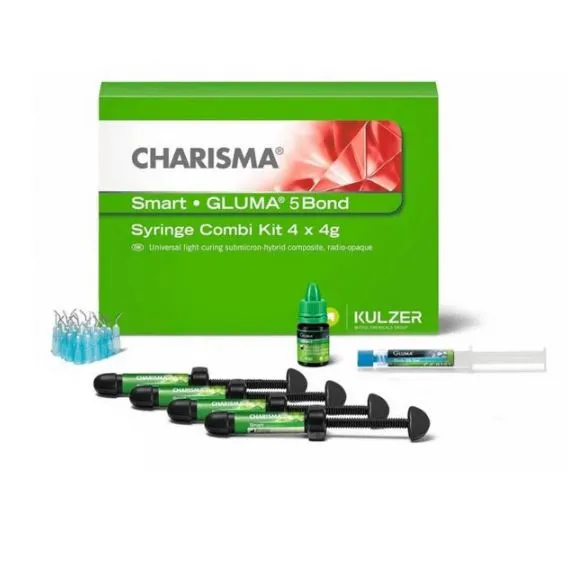 Kit Charisma® Smart : Composite Universel (4×4 g Seringue) – Kulzer